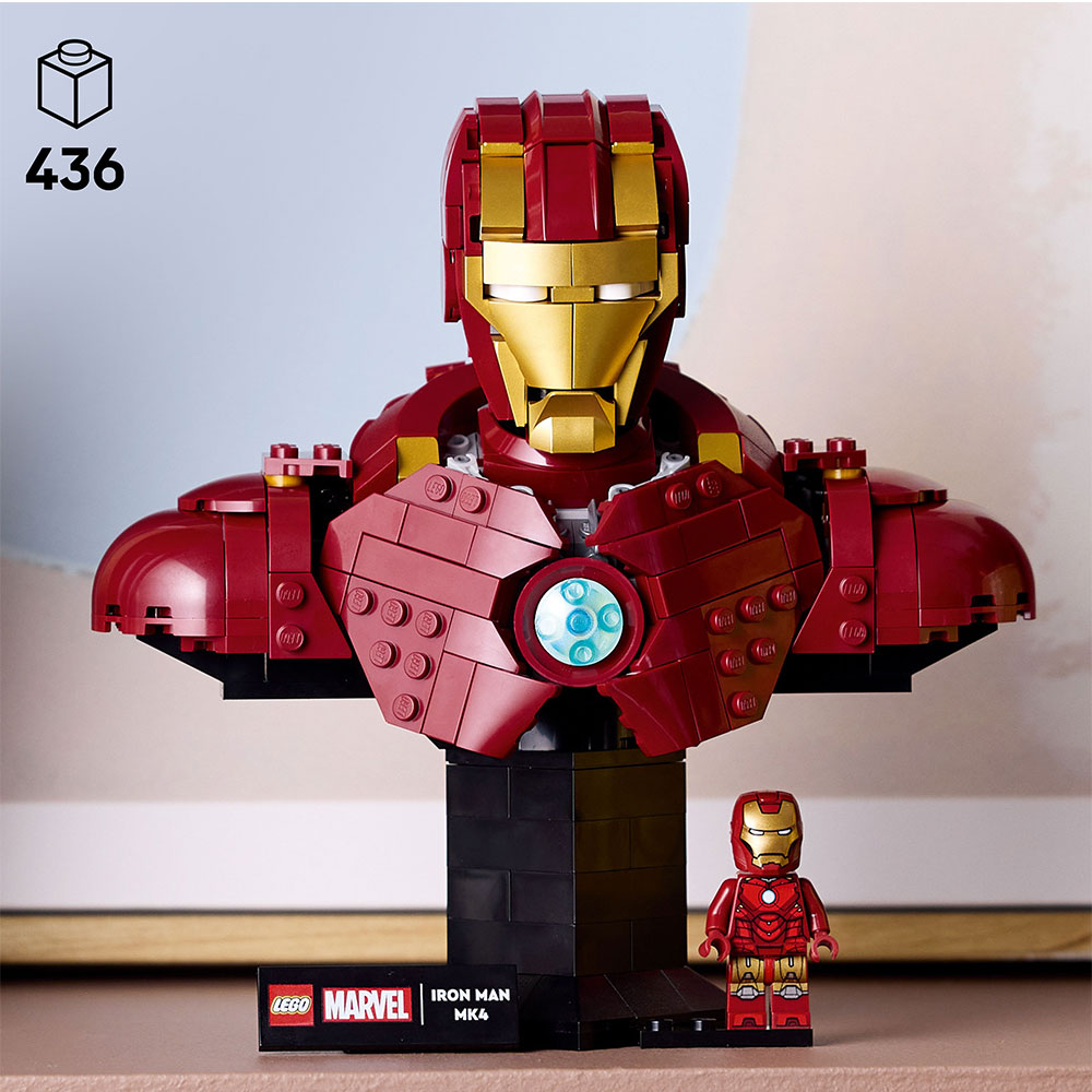 LEGO Marvel - Iron Man MK4 Büste (76327)
