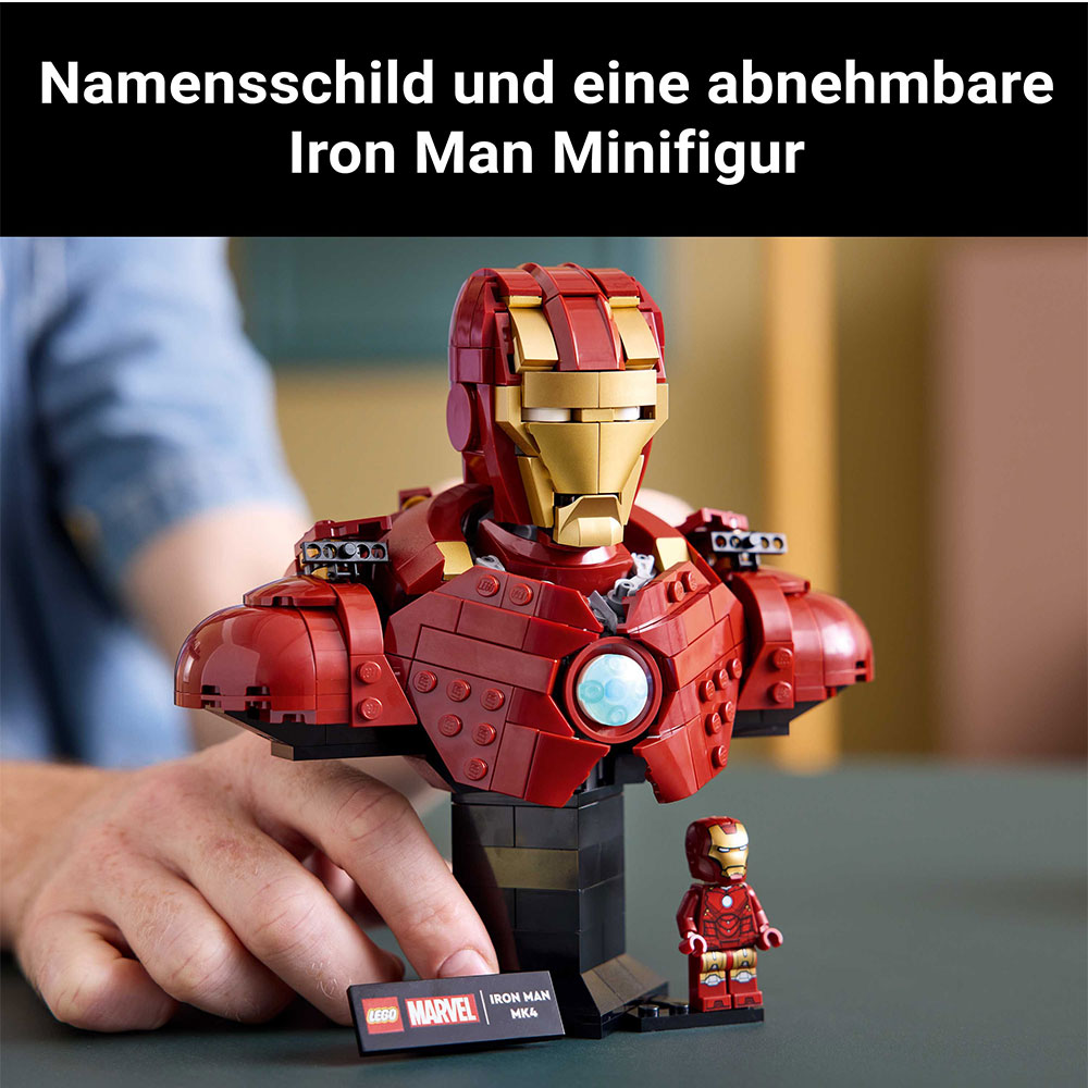 LEGO Marvel - Iron Man MK4 Büste (76327)