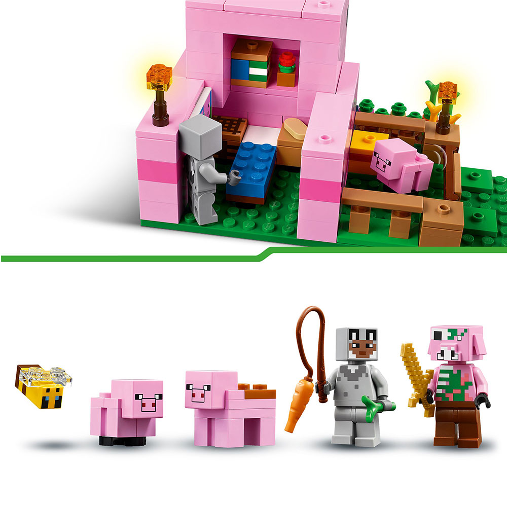 LEGO Minecraft - Das Babyschwein-Haus (21268)