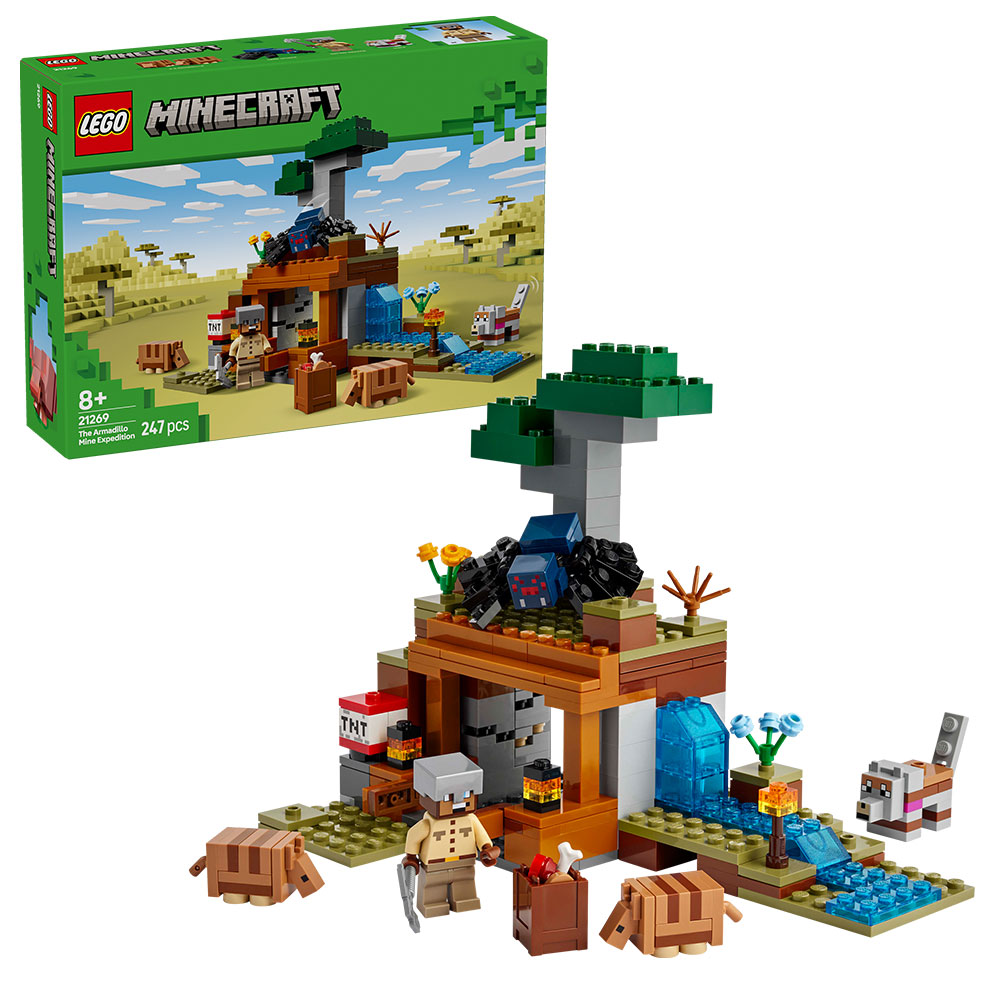 LEGO Minecraft - Die Expedition zur Gürteltiermine (21269)