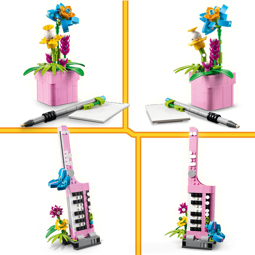 LEGO Creator - 3in1 Schreibmaschine mit Blumen (31169)