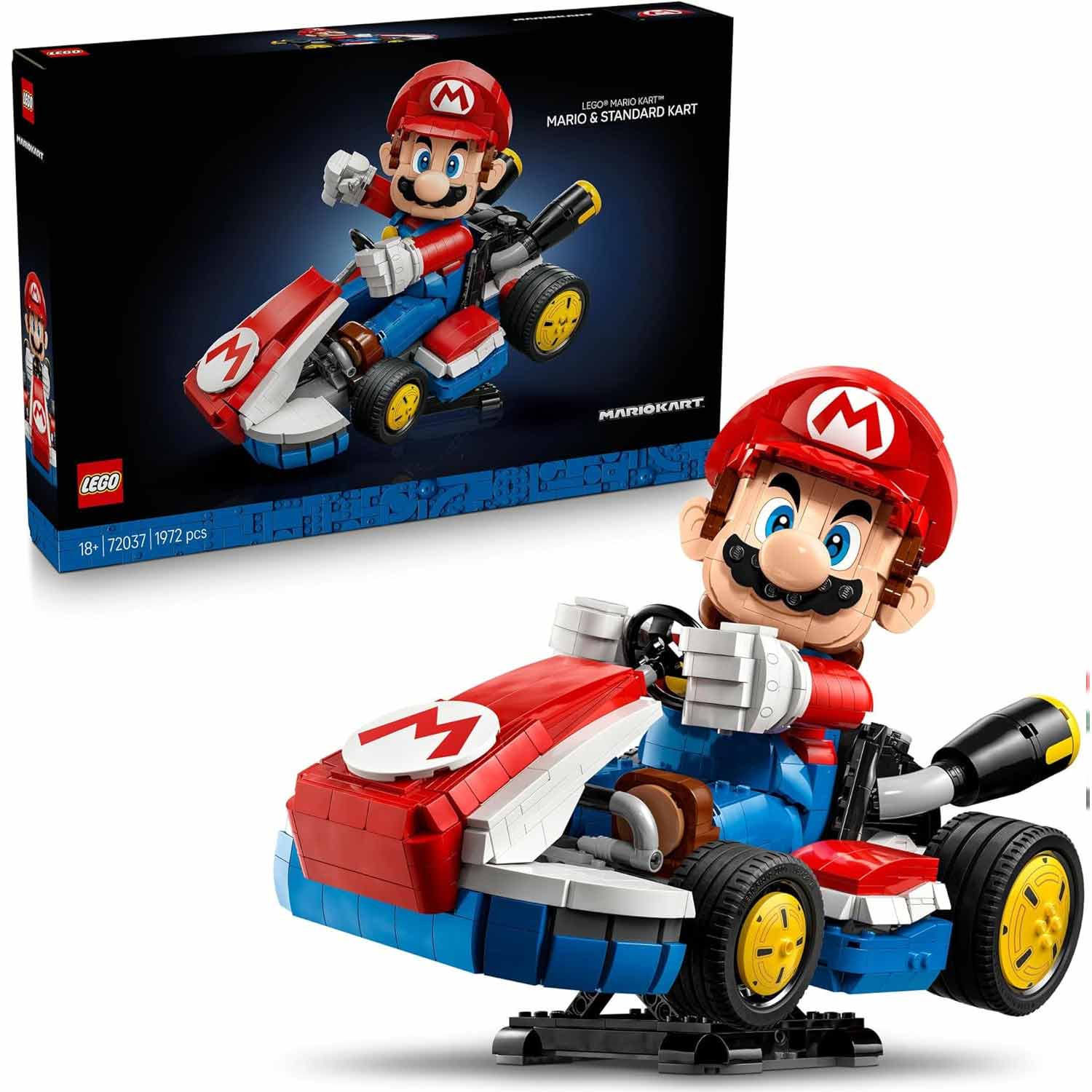 LEGO Super Mario Mario Kart - Mario & Standard-Kart (72037)