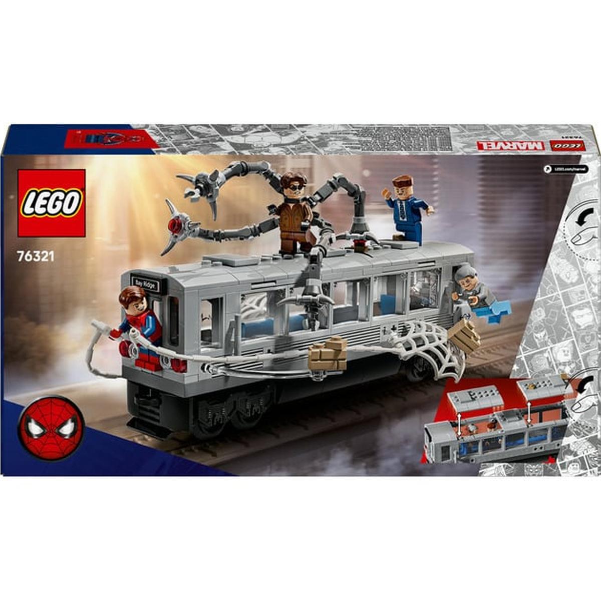 LEGO Marvel - Spider-Man vs. Doc Ock: Showdown in der U-Bahn (76321)