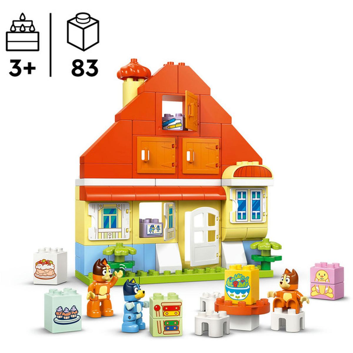 LEGO Duplo Blueys Familienhaus mit Memory-Spiel (10459)