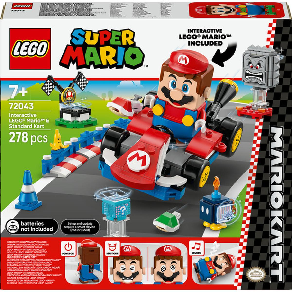 LEGO Mario Kart Interaktiver Mario & Standard-Kart (72043)