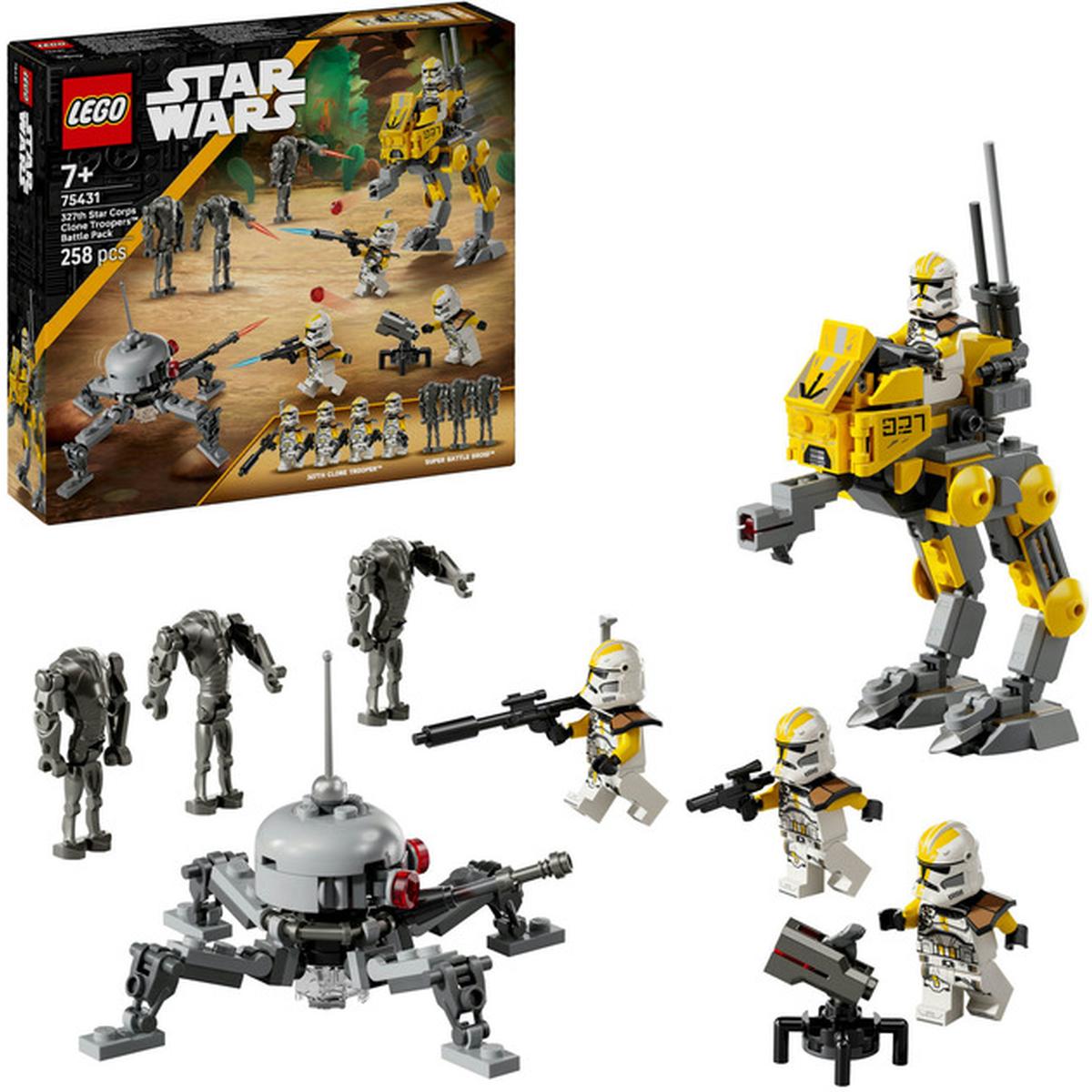 LEGO StarWars - Klonsoldaten des 327. Sternenkorps Battle Pack (75431)