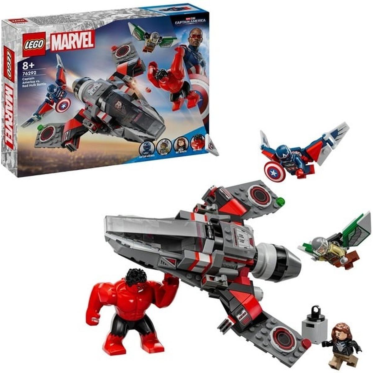 LEGO Marvel - Showdown zwischen Captain America und Red Hulk (76292)