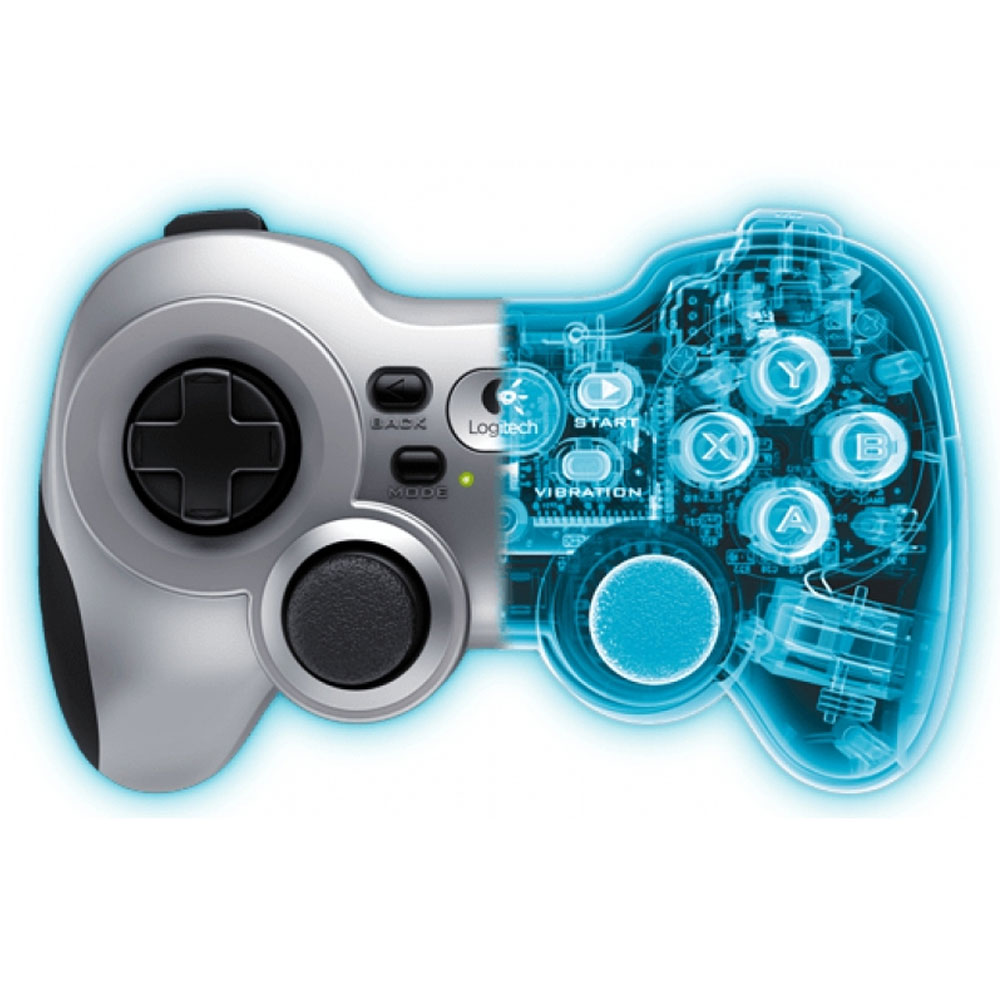 Logitech F710 Gamepad grau-schwarz