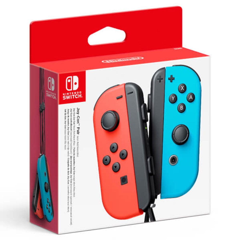 Nintendo Switch Joy-Con 2er-Set neon-rot/neon-blau