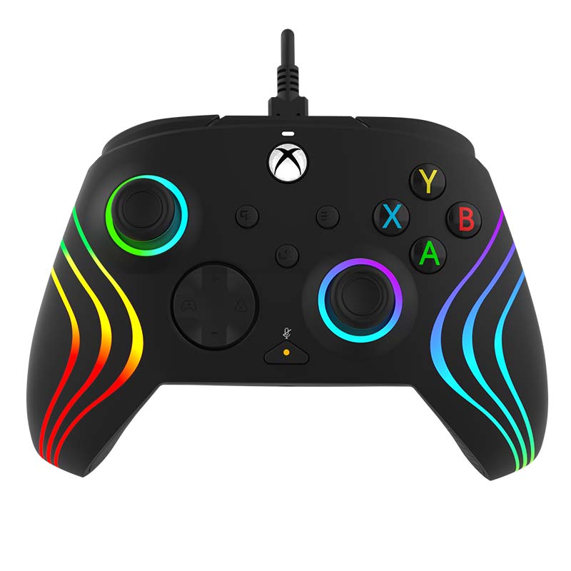 PDP AFTERGLOW XBX WAVE verkabelt Controller Schwarz für Xbox Series X|S