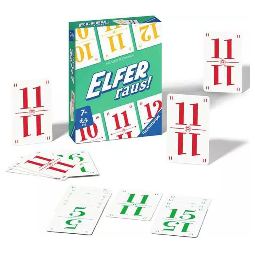 Ravensburger Elfer Raus! Kartenspiel (20945)
