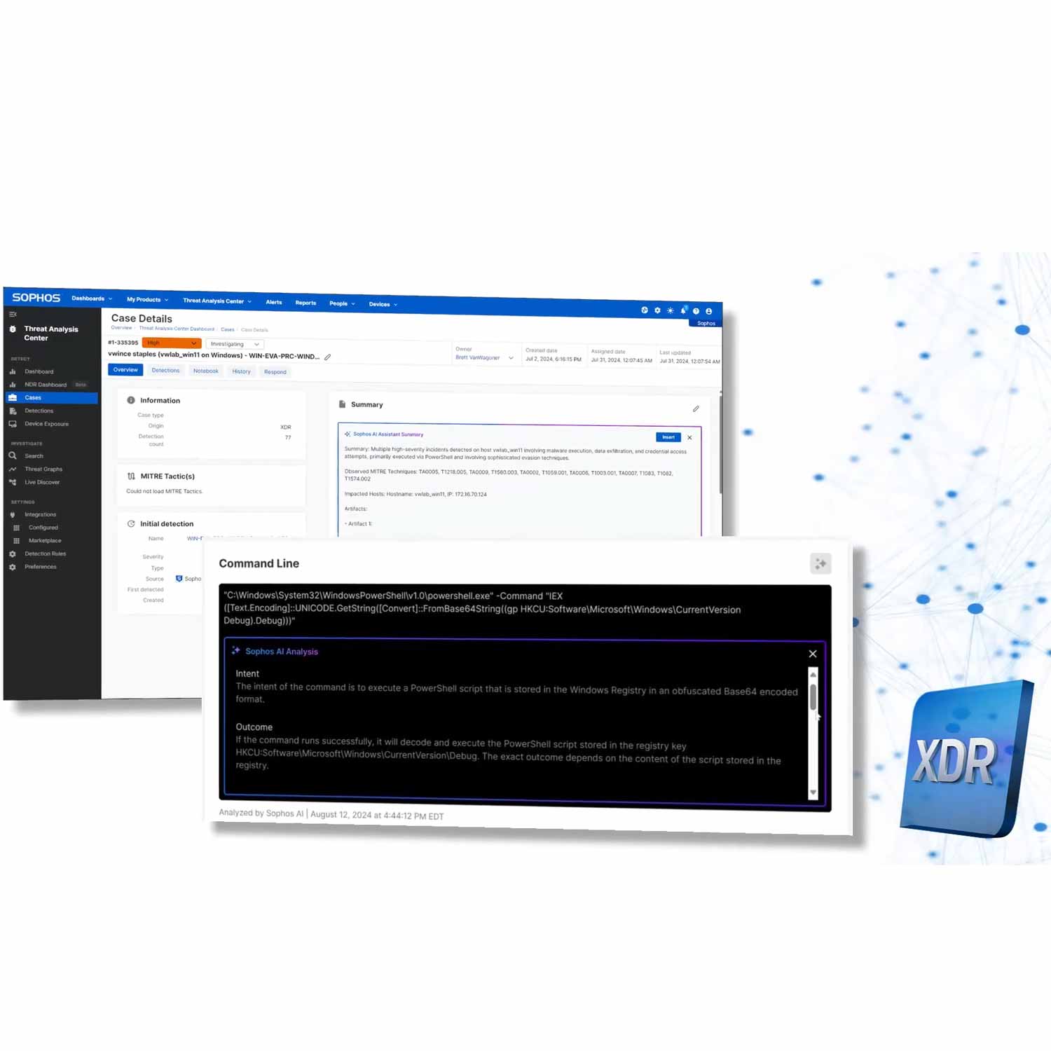 Sophos Central Intercept X Advanced for Server - 1-9 servers - 36 Months