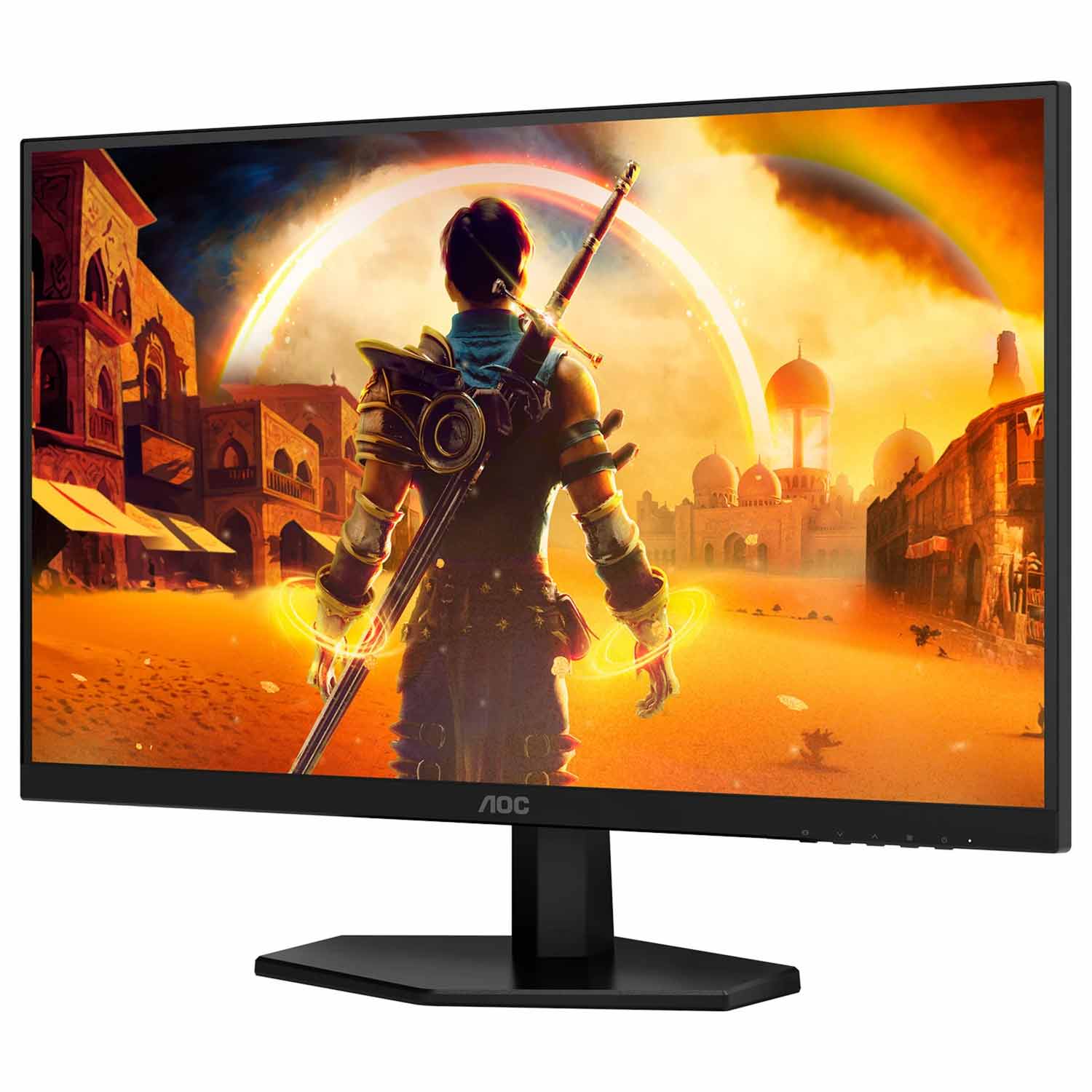 AOC Gaming Q27G42ZE 68,6 cm (27 Zoll) Gaming-Monitor schwarz/rot