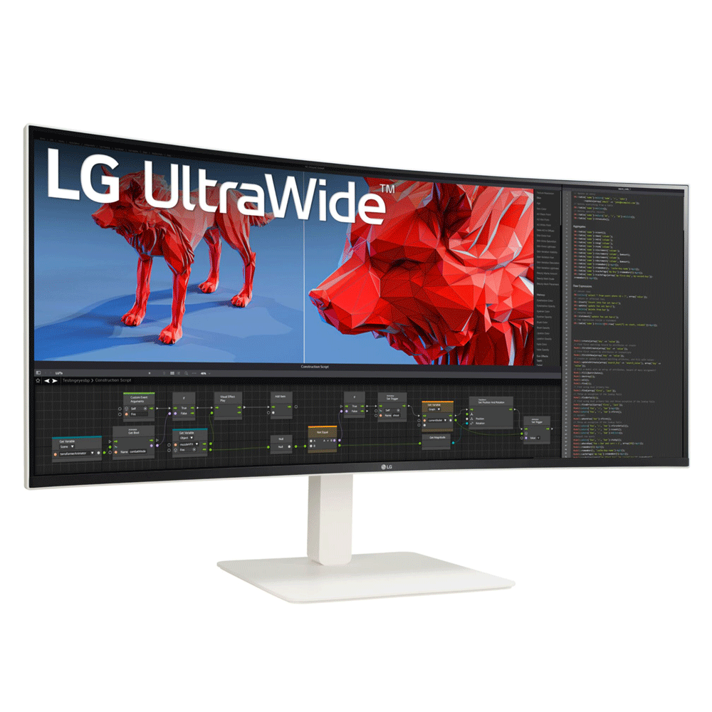 LG UltraWide 38WR85QC-W 96.5 cm (38 Zoll) Curved-LED-Monitor