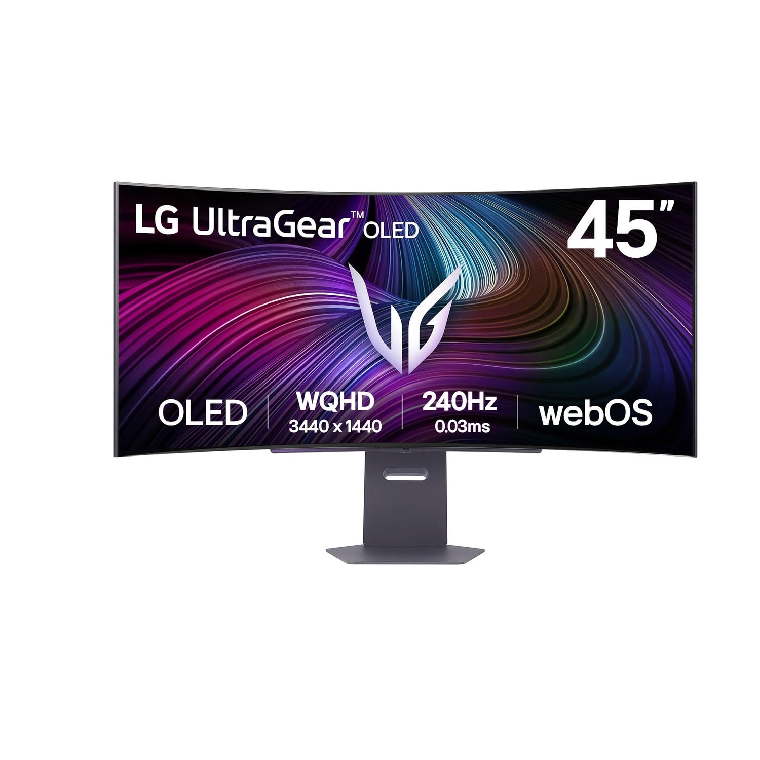 LG Ultragear 45GX90SA-B 117,7 cm (45 Zoll) Curved-OLED-Gaming-Monitor
