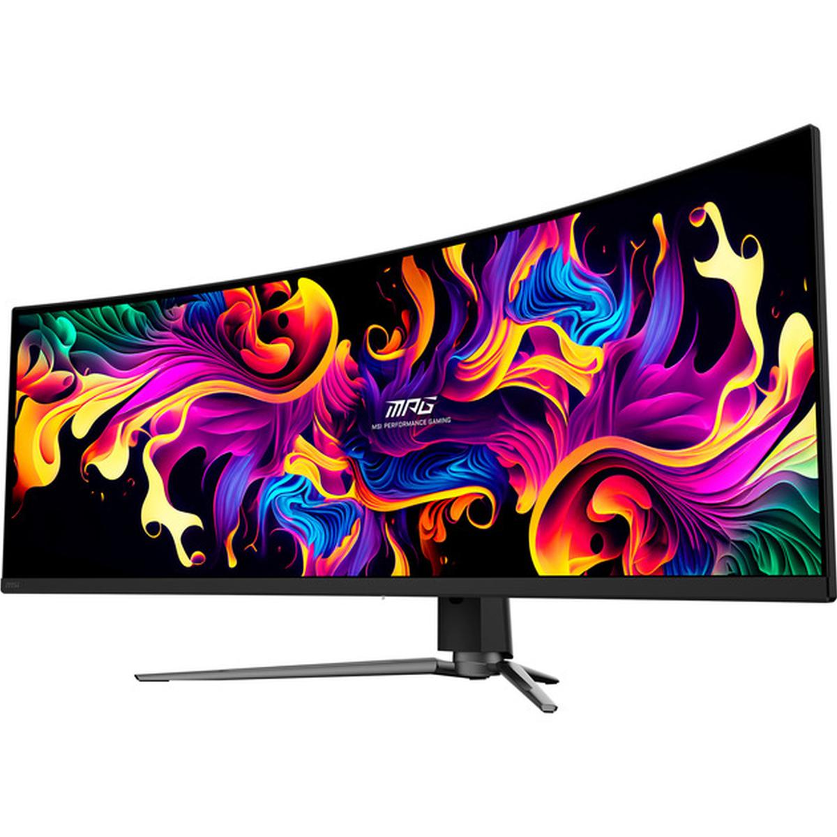 MSI MPG 491CQPXDE 124,5 cm (49 Zoll) Curved-OLED-Monitor schwarz