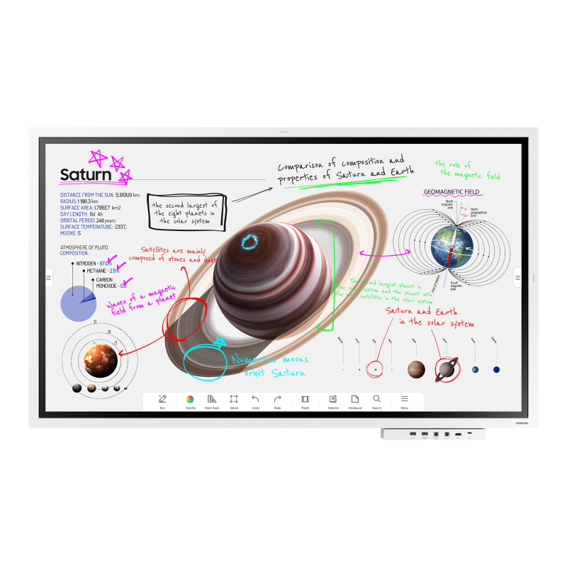 Samsung Flip Pro 4 WM55B 138,7 cm (55 Zoll) Flipchart