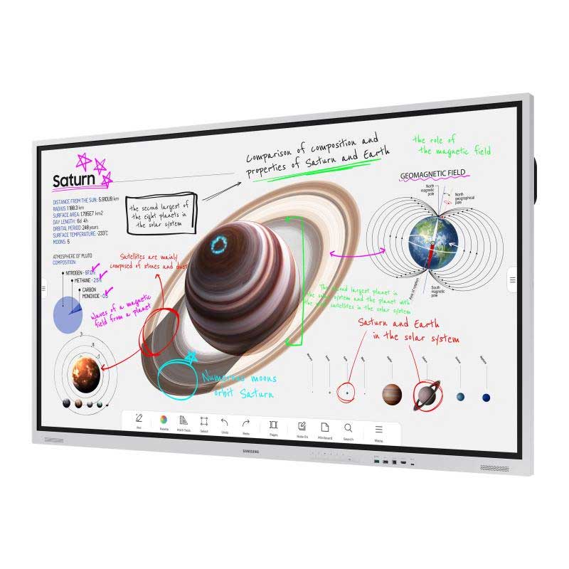 Samsung Flip Pro WM75B 190,5 cm (75 Zoll) Flipchart