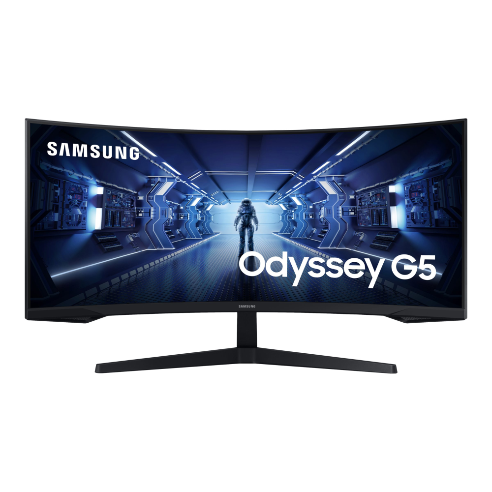 Samsung Odyssey C34G55TWWP 86.4 cm (34 Zoll) Curved Gaming Monitor
