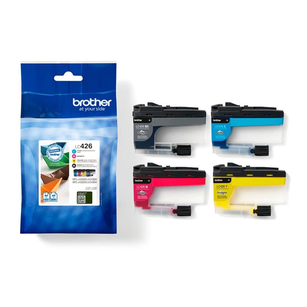 Brother LC426 Multipack schwarz + farbe