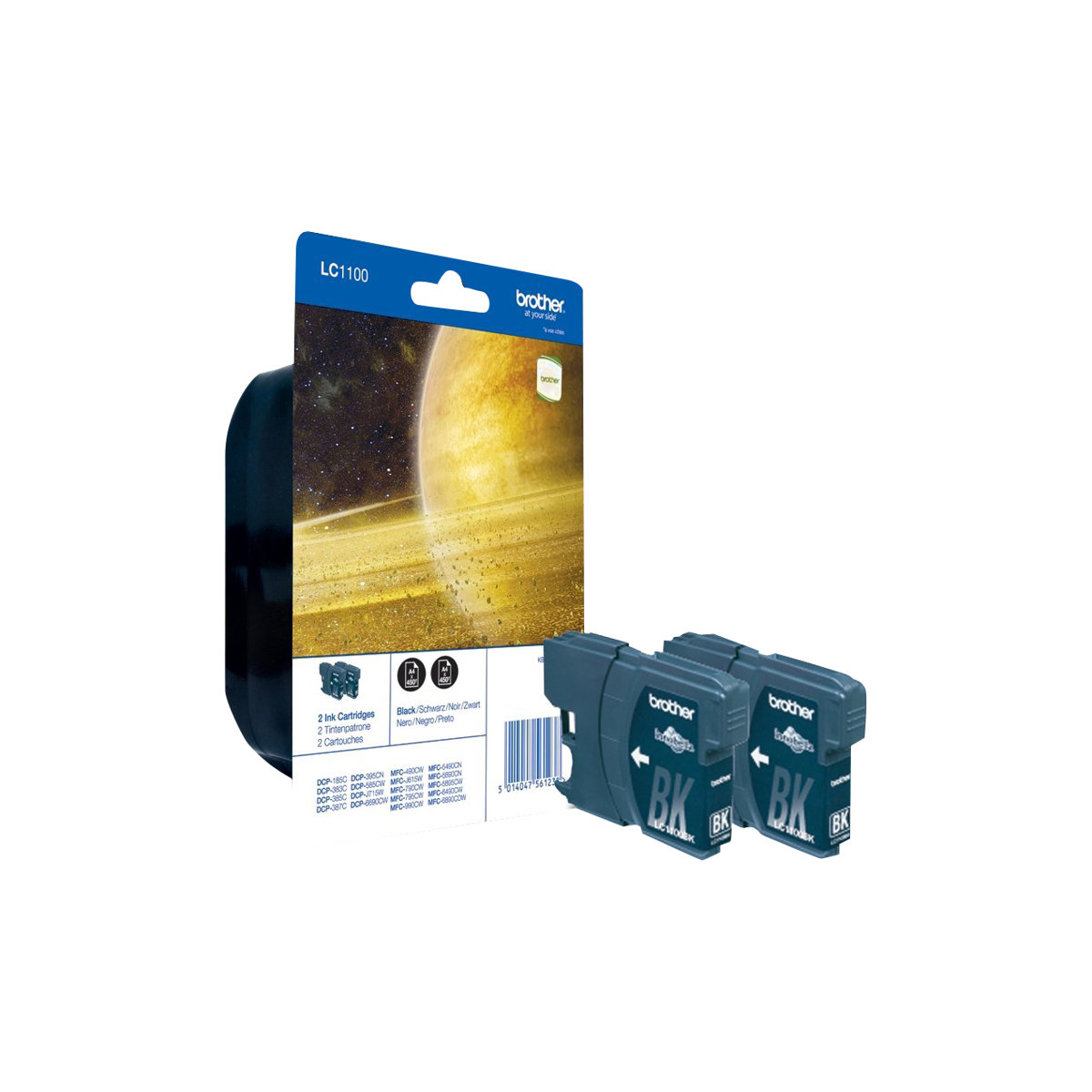 Brother LC-1100 Tintenpatronen Multipack 3-farbig