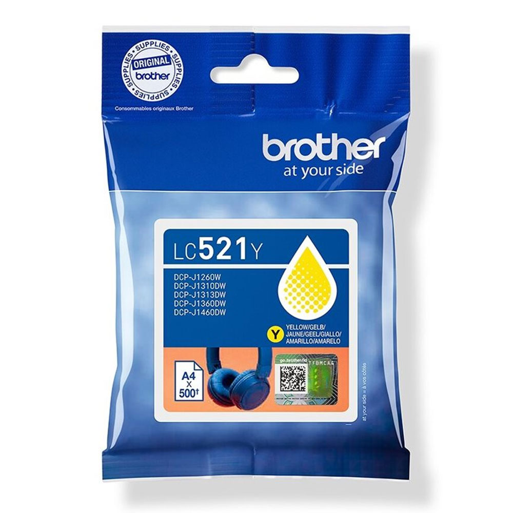 Brother LC-521Y Tintenpatrone gelb