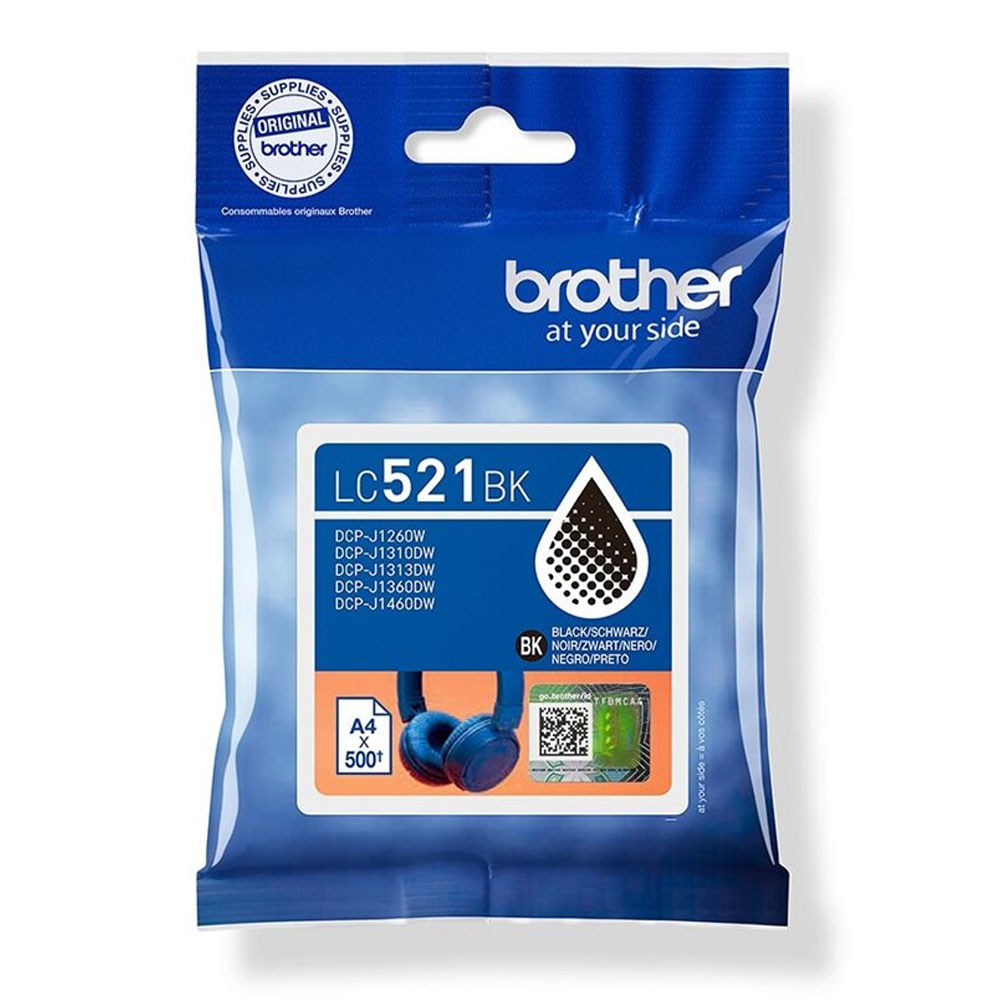 Brother LC-521BK Tintenpatrone schwarz