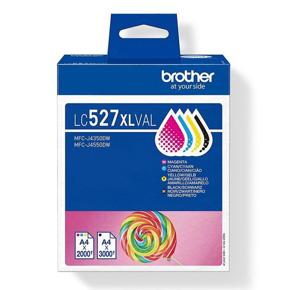 Brother LC-527XLVAL Tintenpatronen Multipack