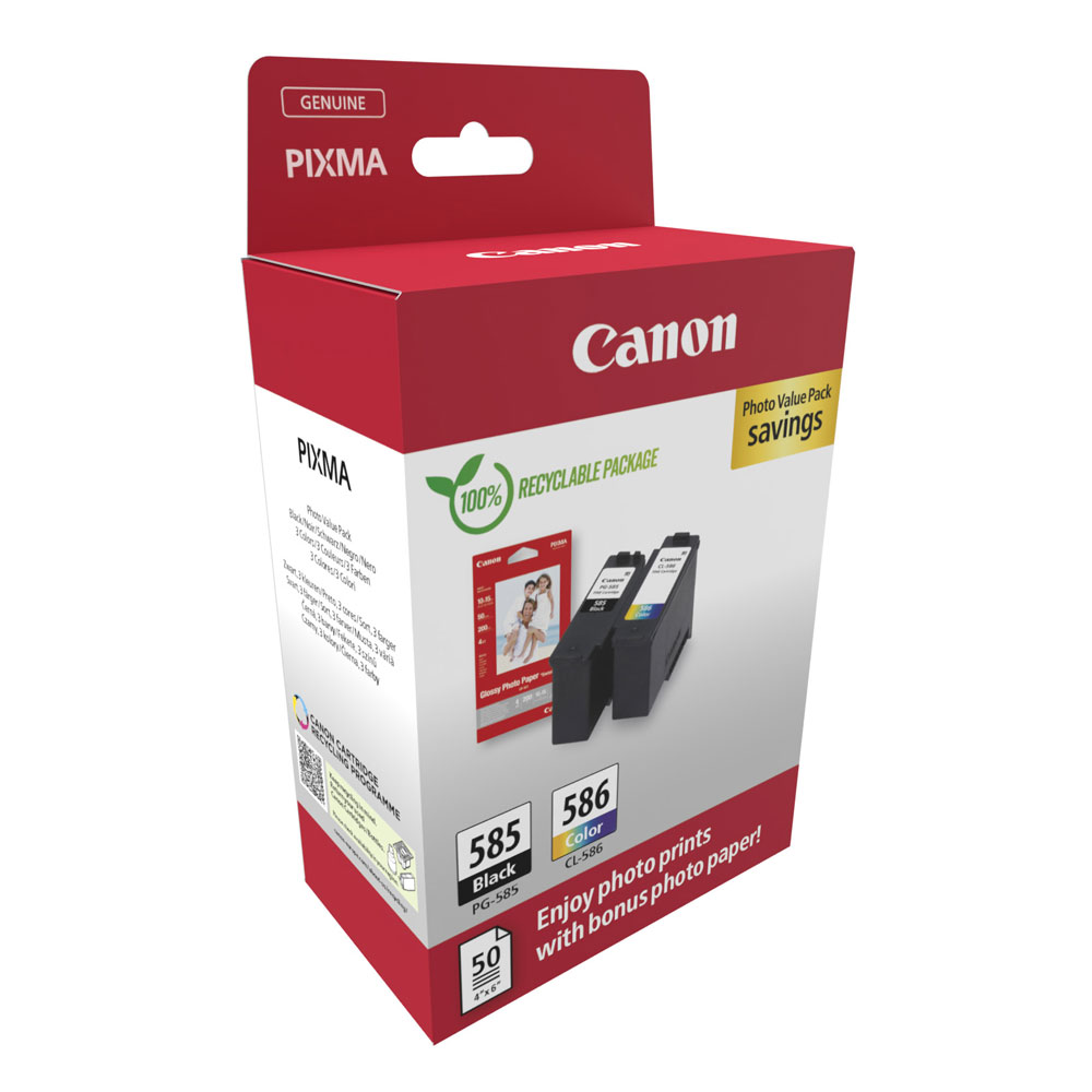 Canon PG-585/CL-586 Tintenpatronen Multipack 4-farbig