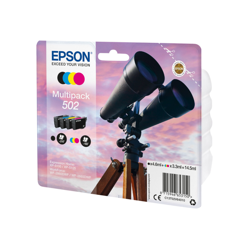 Epson 502 Tintenpatrone Multipack