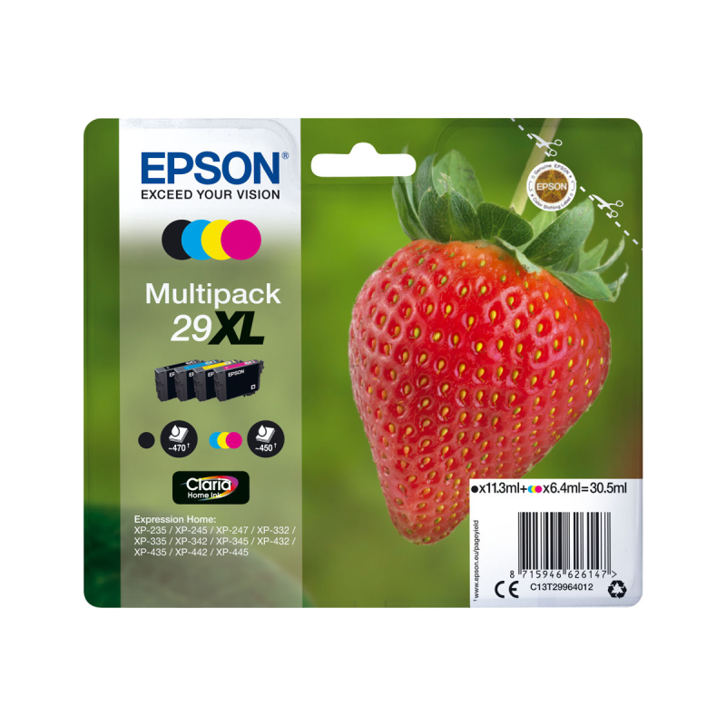 Epson No.29XL Tintenpatrone Multipack farbig