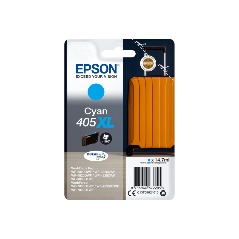 Epson 405XL Tintenpatrone cyan