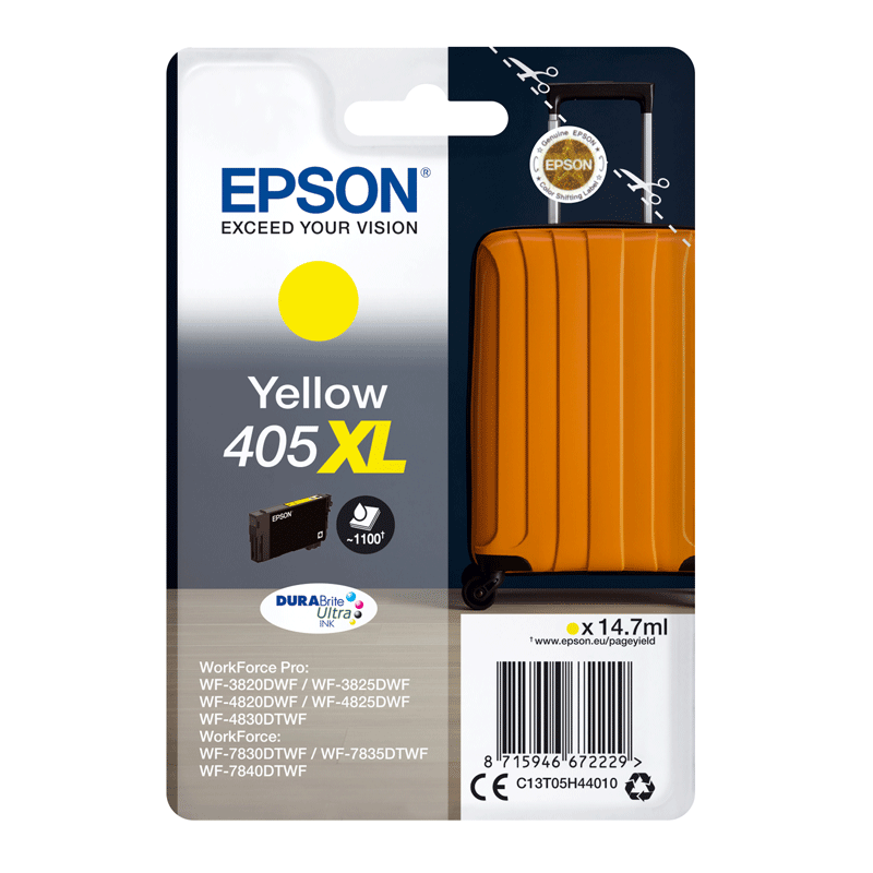 Epson 405XL Tintenpatrone gelb