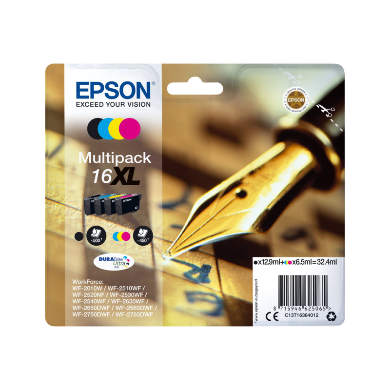 Epson No.16XL Tintenpatrone Multipack