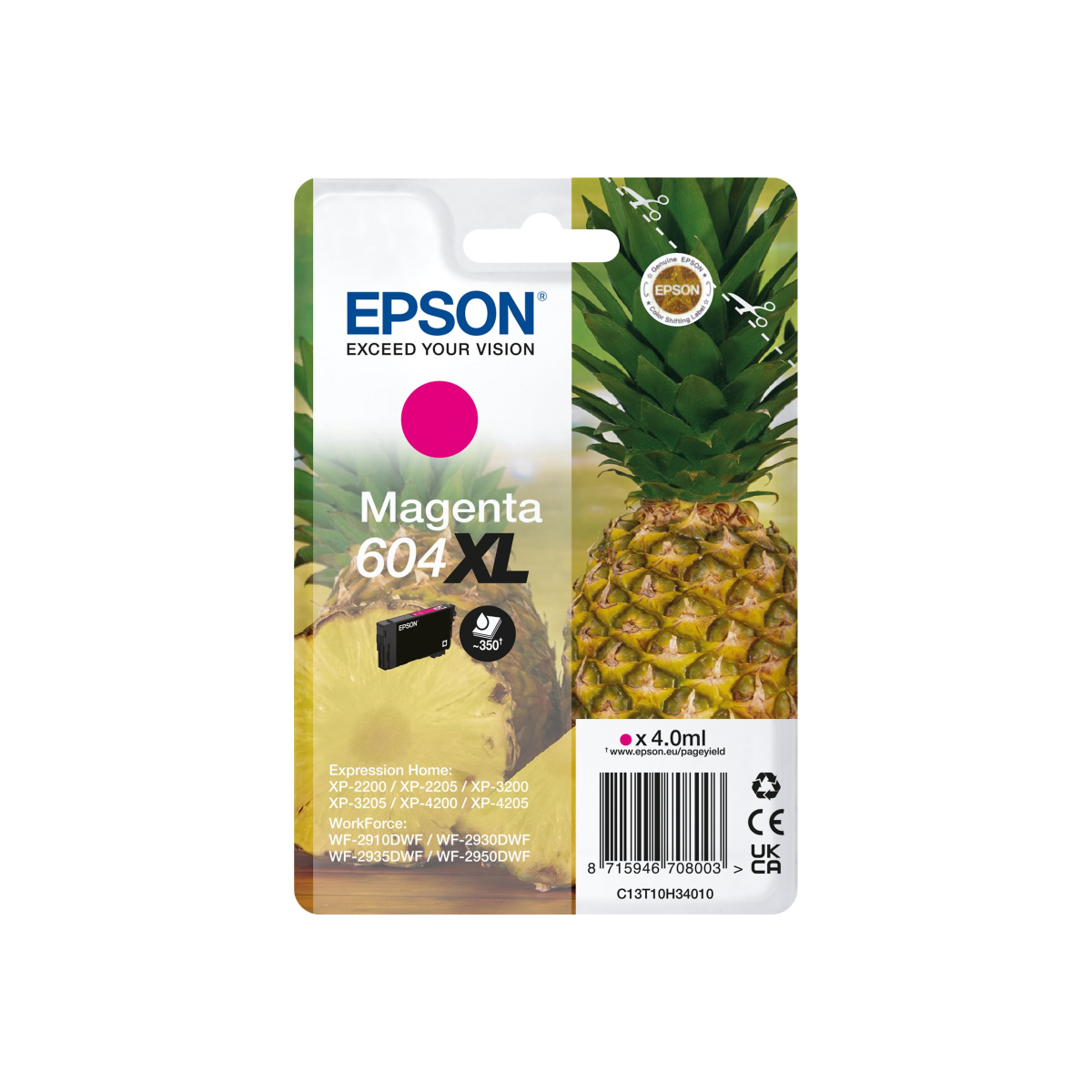 Epson 604 XL Tintenpatrone magenta