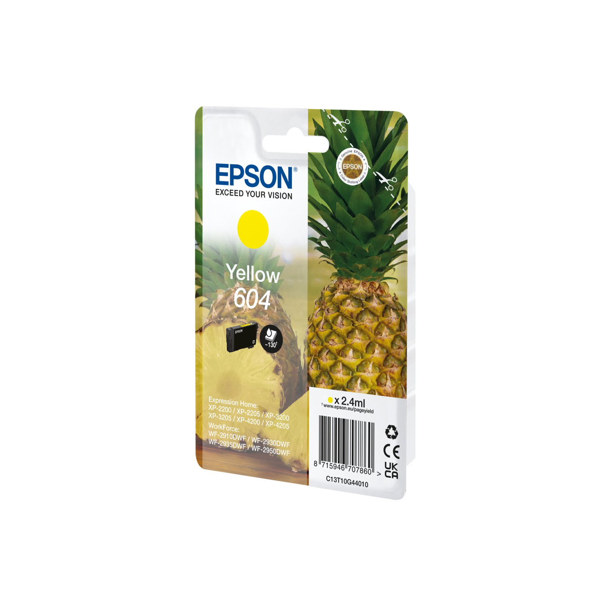 Epson 604 Tintenpatrone gelb