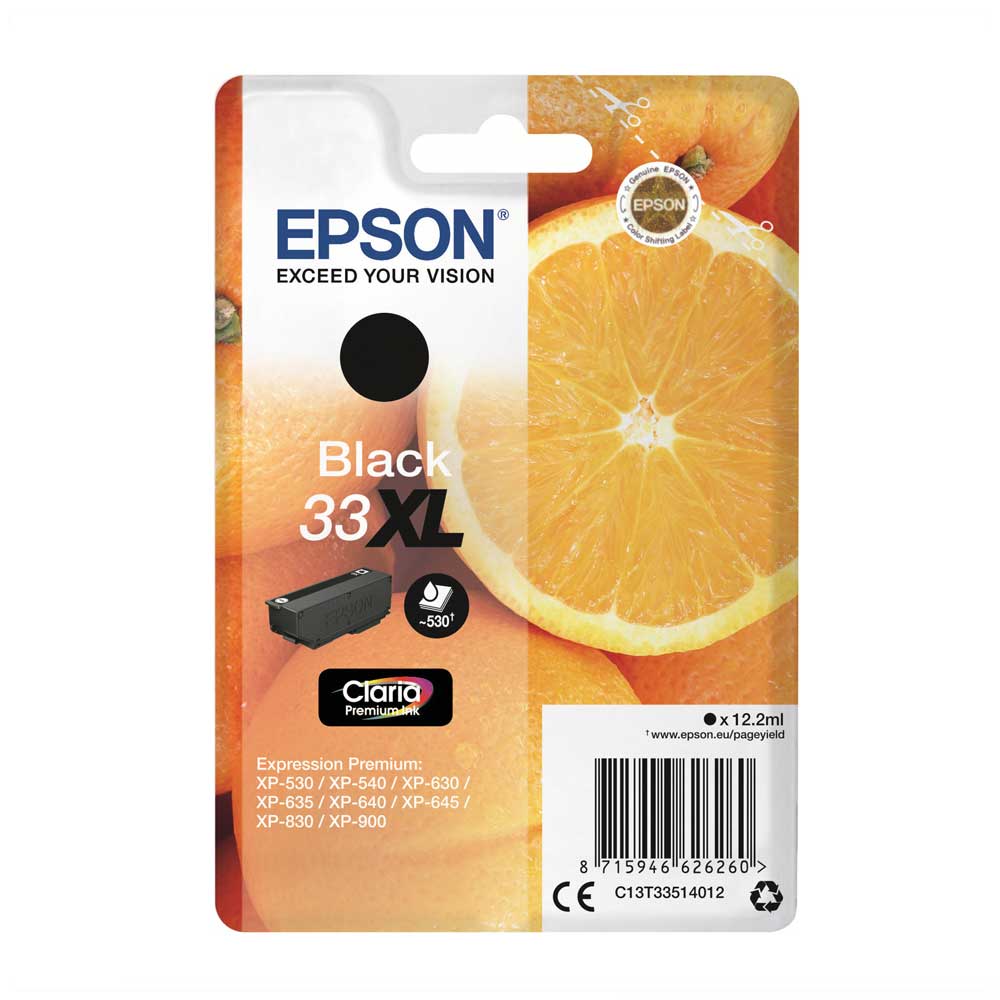 Epson 33XL Tintenpatrone schwarz