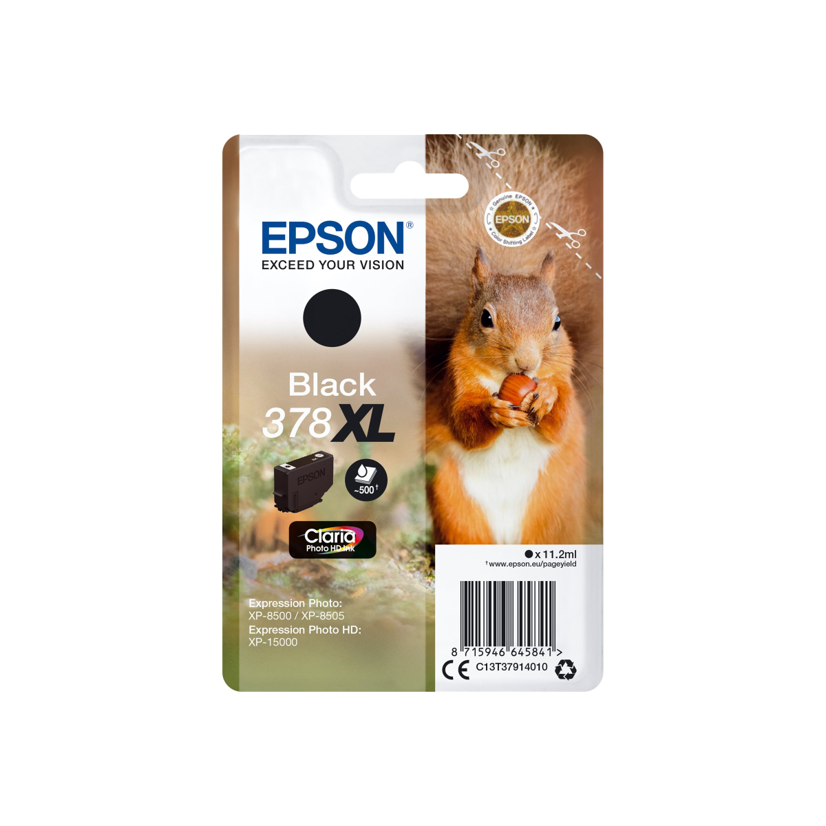 Epson 378XL Tintenpatrone schwarz