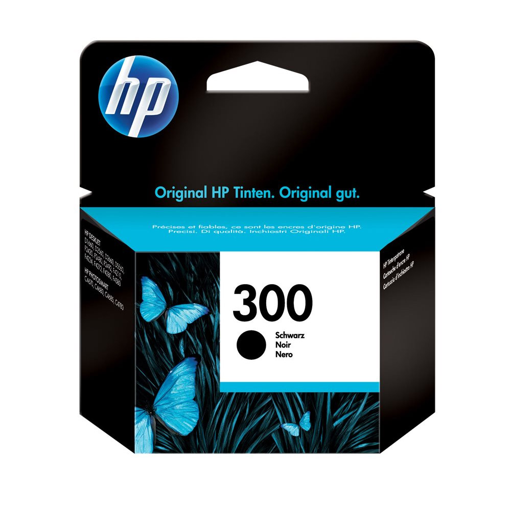 HP No.300 Black Tintenpatrone schwarz