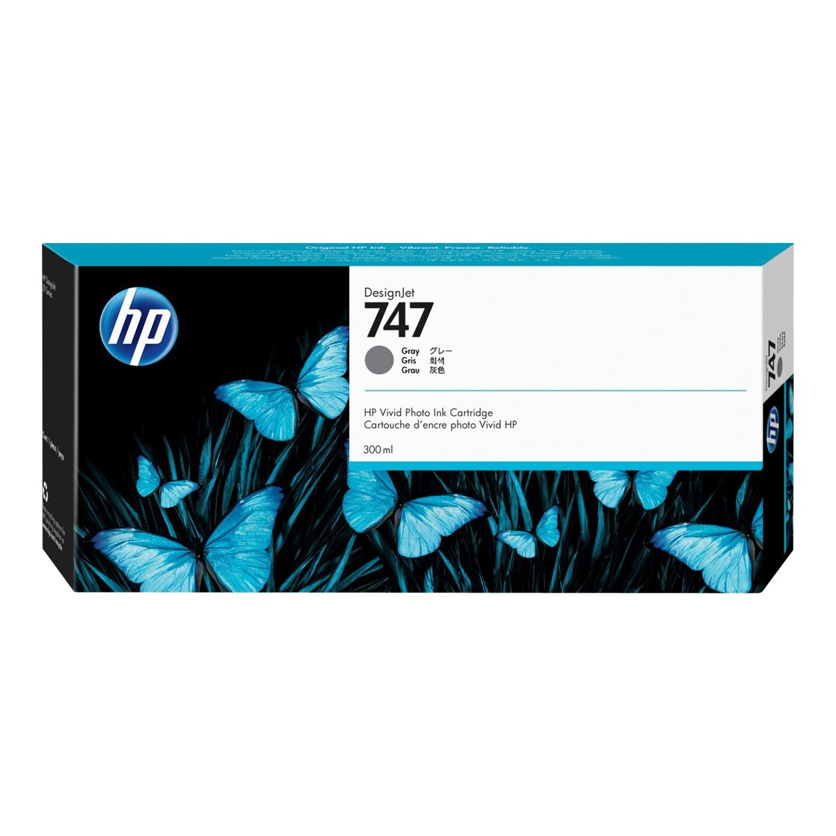 HP No. 747 Tintenpatrone grau