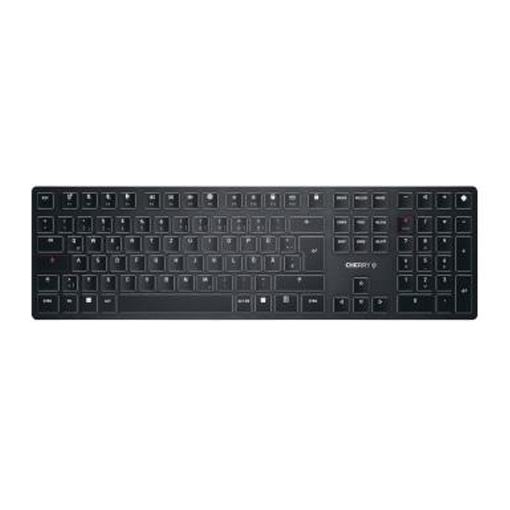 Cherry KW X ULP Ultra Flache Mechanische High-End-Tastatur schwarz