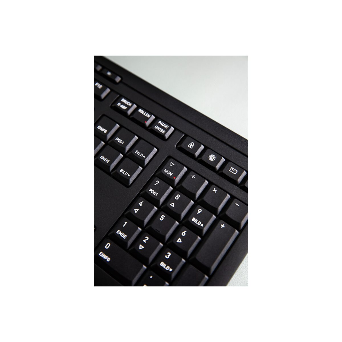 Cherry STREAM DESKTOP COMFORT Tastatur-und-Maus-Set schwarz