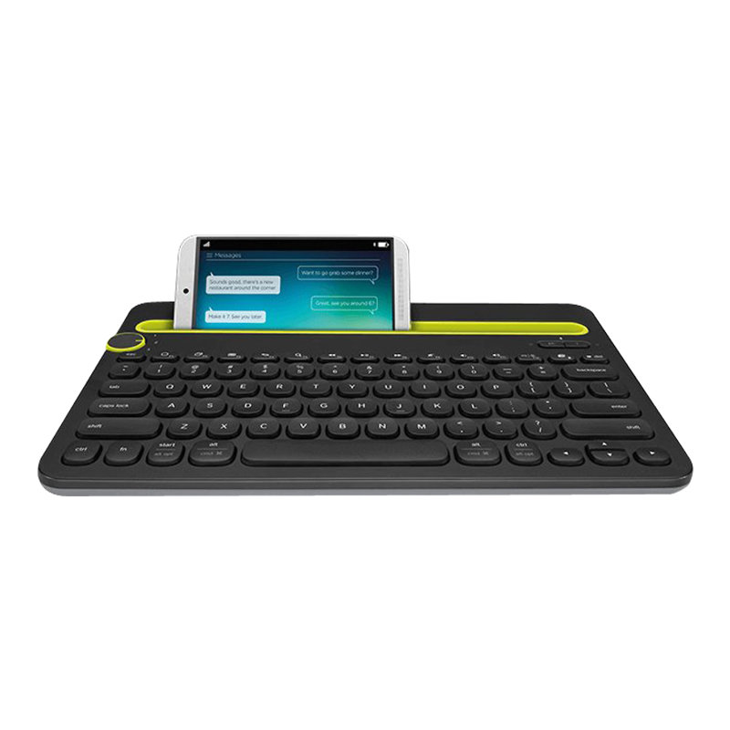 Logitech K480 Kabellose Multi-Device Tastatur für Windows schwarz