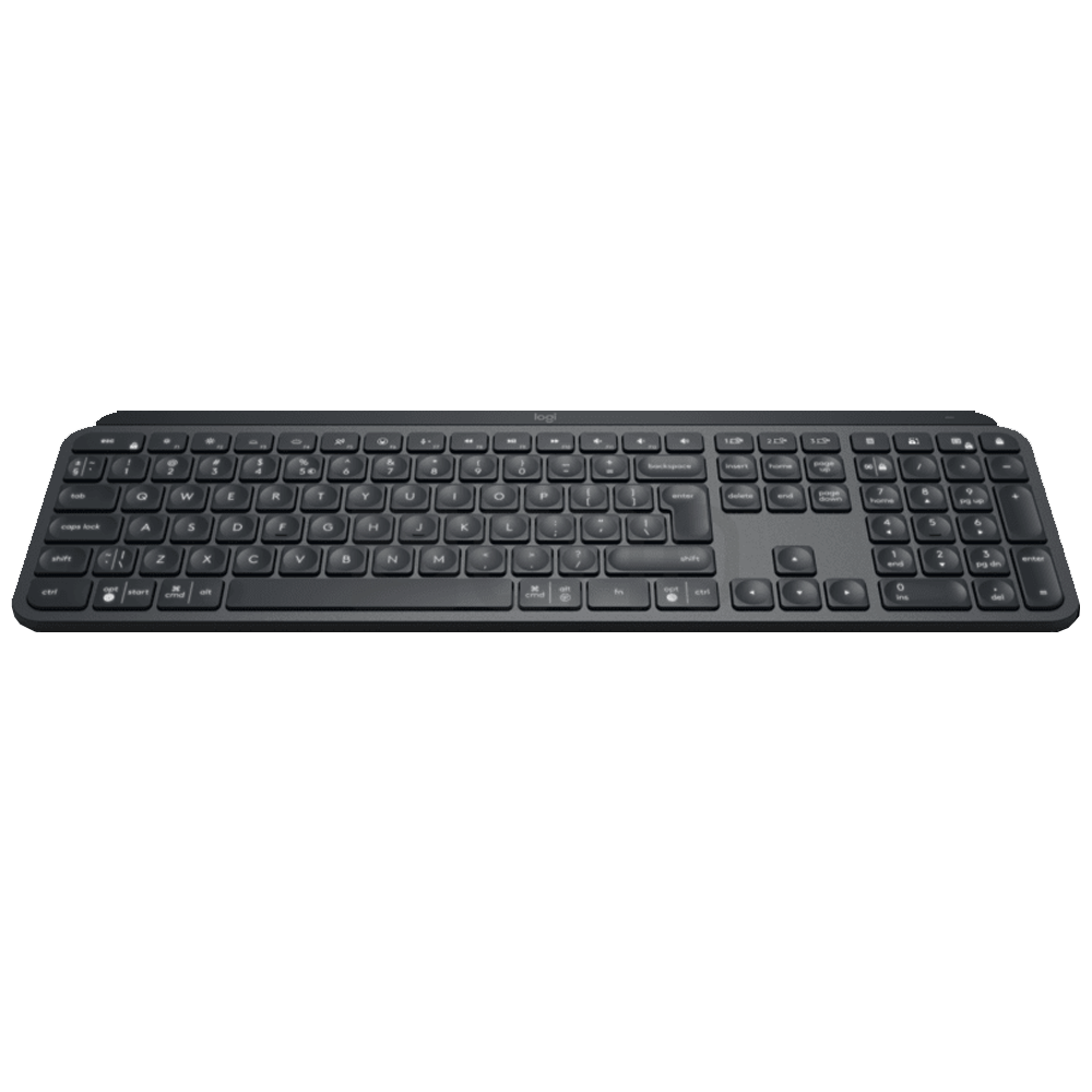 Logitech MX Keys for Business kabellose Tastatur mit Tastenbeleuchtung graphit