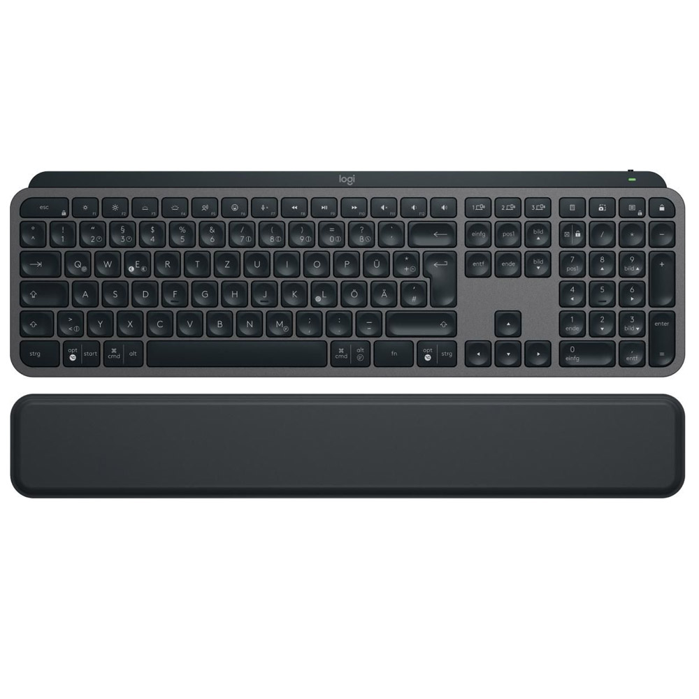 Logitech MX Keys S Plus kabellose Tastatur graphit