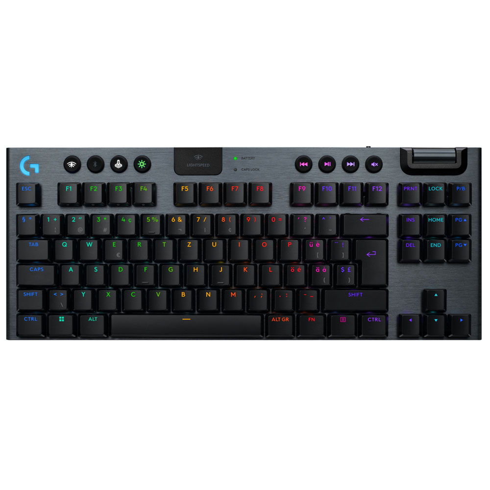 Logitech G915 X LIGHTSPEED TKL Tactile Gaming-Tastatur schwarz
