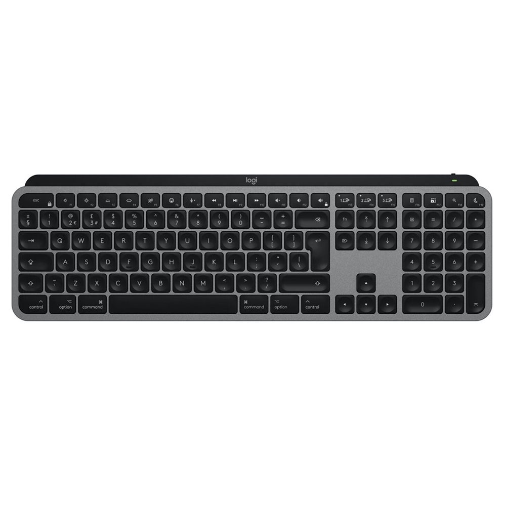 Logitech MX Keys S Mac Tastatur grau