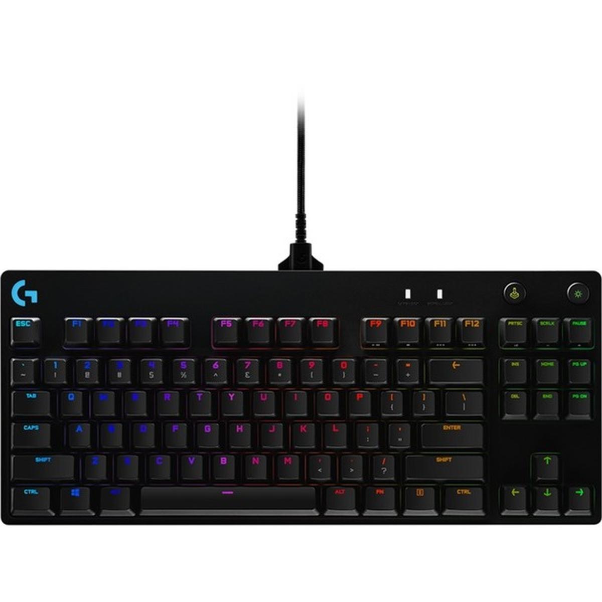 Logitech G PRO mechanische Gaming-Tastatur schwarz