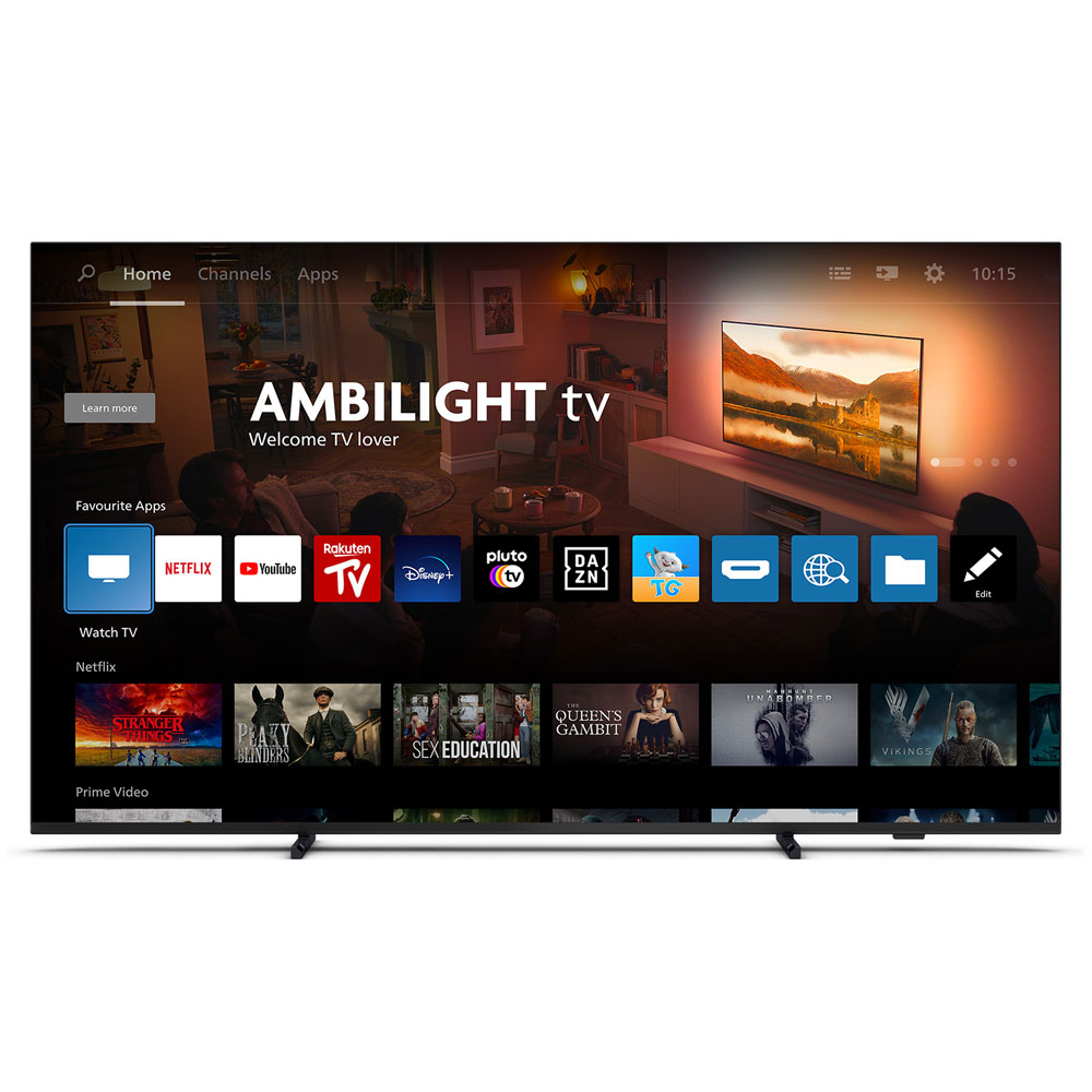 Philips 65PUS8079/12 164 cm (65 Zoll) 4K-LED-TV mit Ambilight