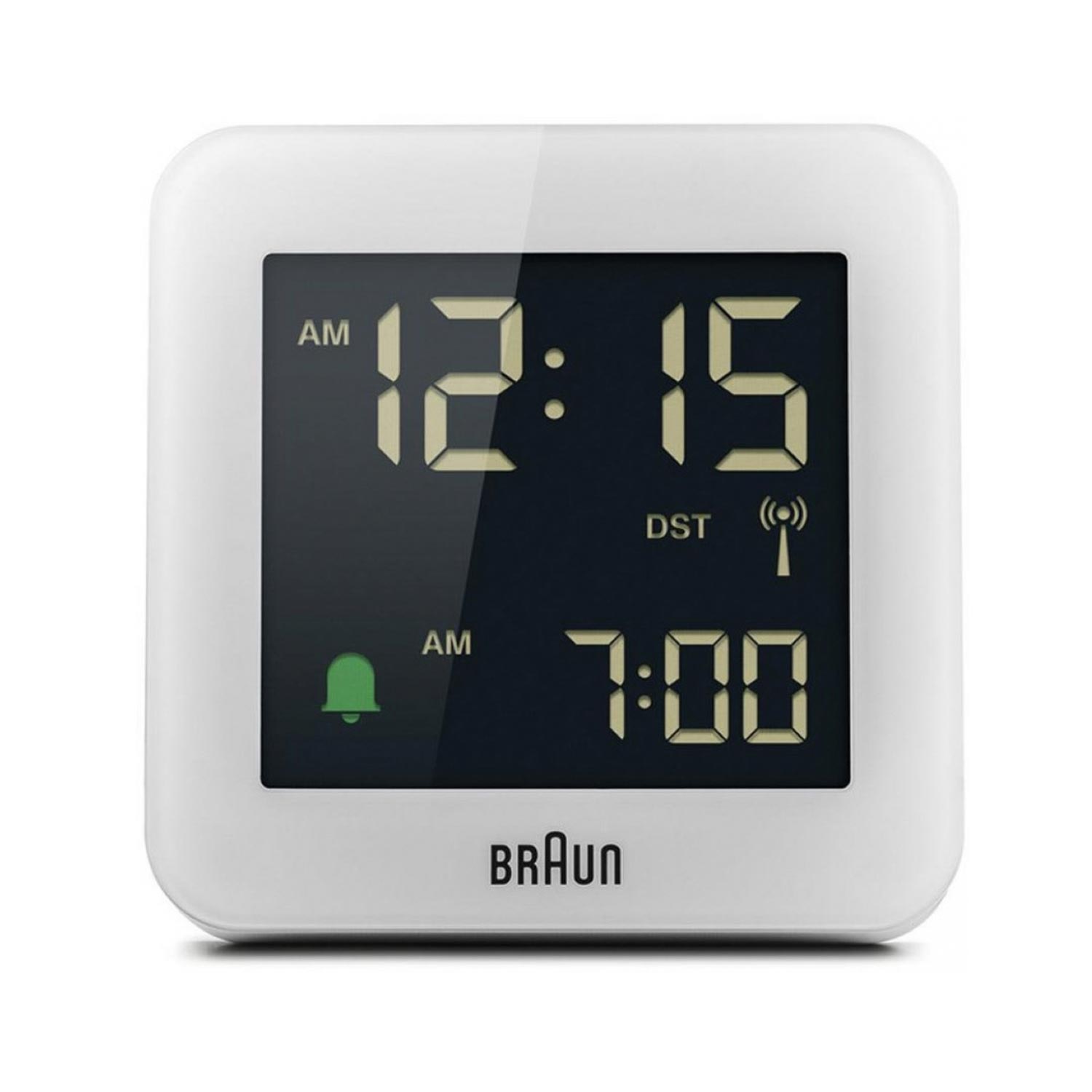 Braun BC09-DCF Funkwecker weiß